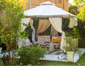 backyard pergola